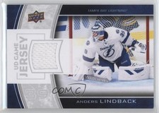 2013-14 Upper Deck UD Game Jersey Series 2 Anders Lindback #GJ-AL 1o3