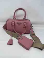 Prada Saffiano Leather Shoulder Bag Crossbody