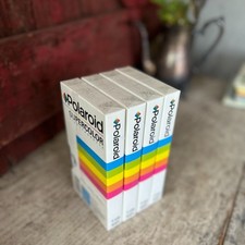 Polaroid Supercolor T-120 VHS Tapes 6-Hour Recording New Sealed Pack Of 4