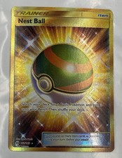 Pokemon Nest Ball 158/149 Gold Secret Rare