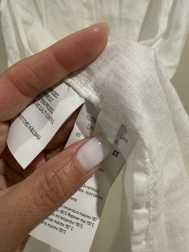 120% lino linen dress 42 - Picture 6 of 6