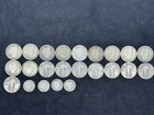 90% Silver Barber Standing Liberty Quarters Barber Dimes Lot $5.15 Face Value