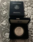 2001 W American Eagle One Ounce Proof Silver Bullion Coin Box & COA