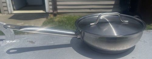 VIGOR NSF COMMERCIAL STAINLESS STEEL SAUCIER 2 QUART - Afbeelding 3 van 7