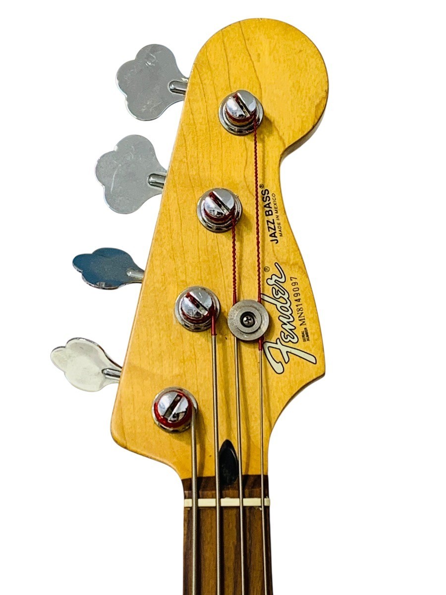 Fender 1998 Jazz Bass 4-String Bass Guitar Sunburst Made in Mexico