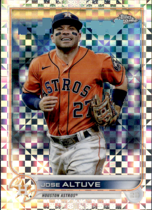 2022 Topps Chrome - Jose Altuve #6 X-Fractor