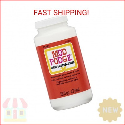 Mod Podge Gloss Sealer, Glue & Finish: All-in-One Craft Solution- Quick Dry, Eas