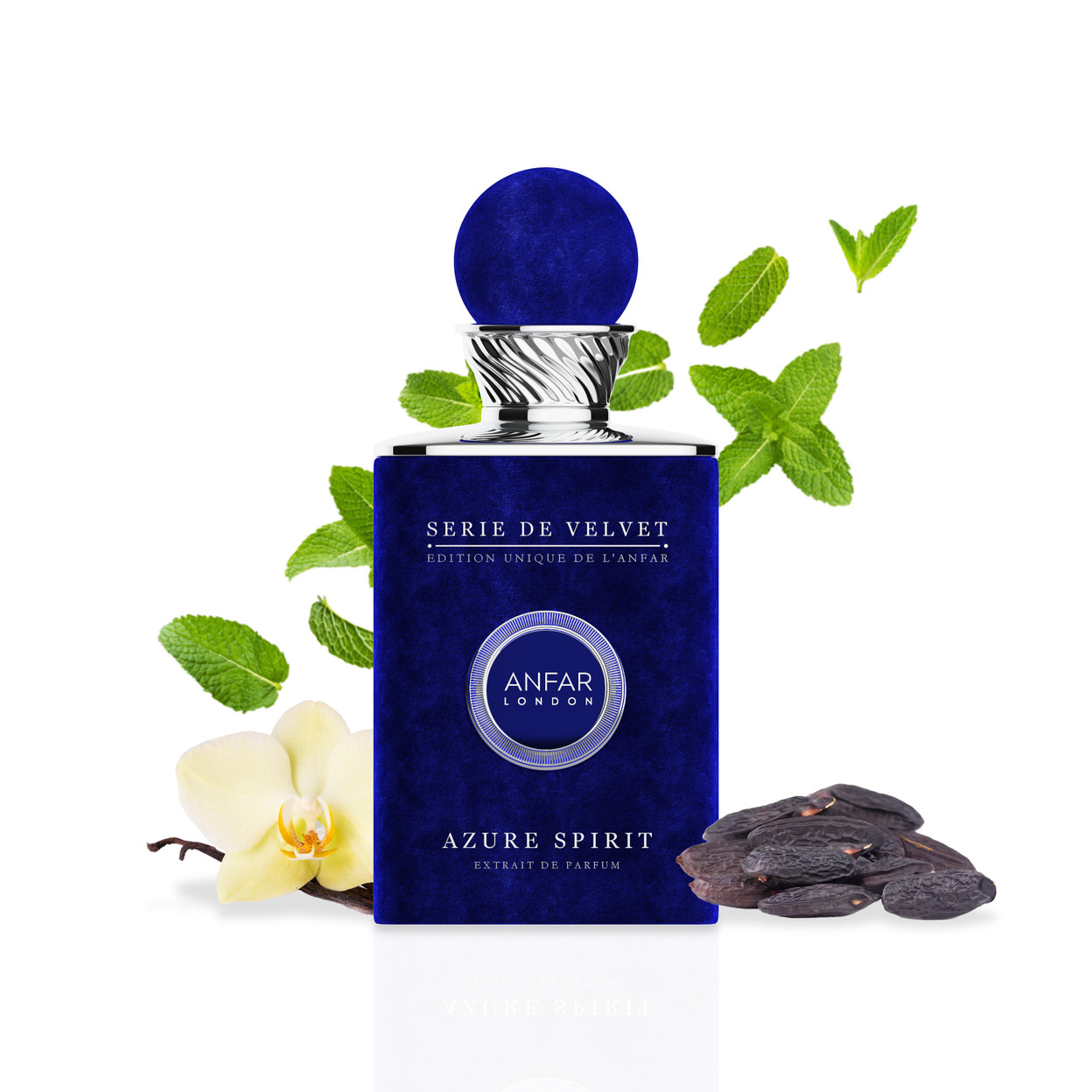 Anfar London Azure Spirit Pure Perfume 100 ml Extrait De Parfum Spray for Men - Image 2