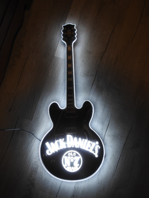 Jack Daniels Guitar Neon / Led Light Large | eBay