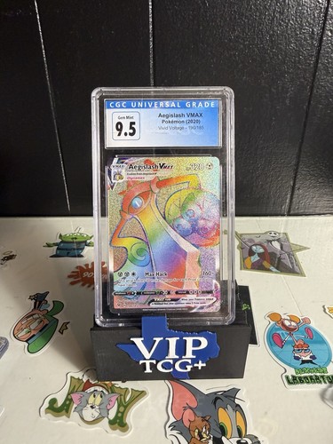 Aegislash VMAX graded CGC 9.5 for sale on eBay