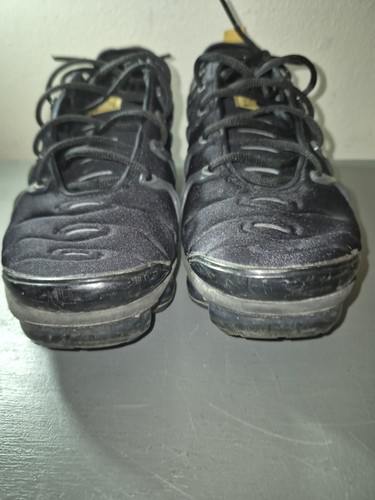 Nike Air Vapormax Plus Negro Metálico Dorado Antracita BQ5068 001 Para hombres Talla 8 - Imagen 4 de 8