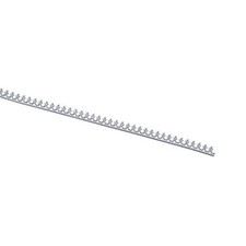 1" Strip Twist Ring Sterling Silver Gallery Bezel Wire 4x0.66mm 1" Up To 117"