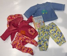 American Girl Doll Bitty Baby Outfits Twins Fall Frolic Fleece Velvet Boy Girl