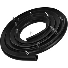 316239700 Range Oven Door Seal Gasket  L50.45 inchs  with 12 Mounting Clips Com...