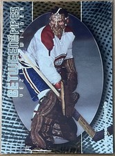 2001-02 Between the Pipes Jacques Plante #122 Montreal Canadiens