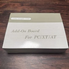 NEW PC/XT/AT 8-Bit CGA & MDA Video Card ACV-1030 In Box With Manual