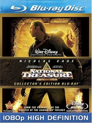 National Treasure (Blu-ray Disc, 2008, Collectors Edition)