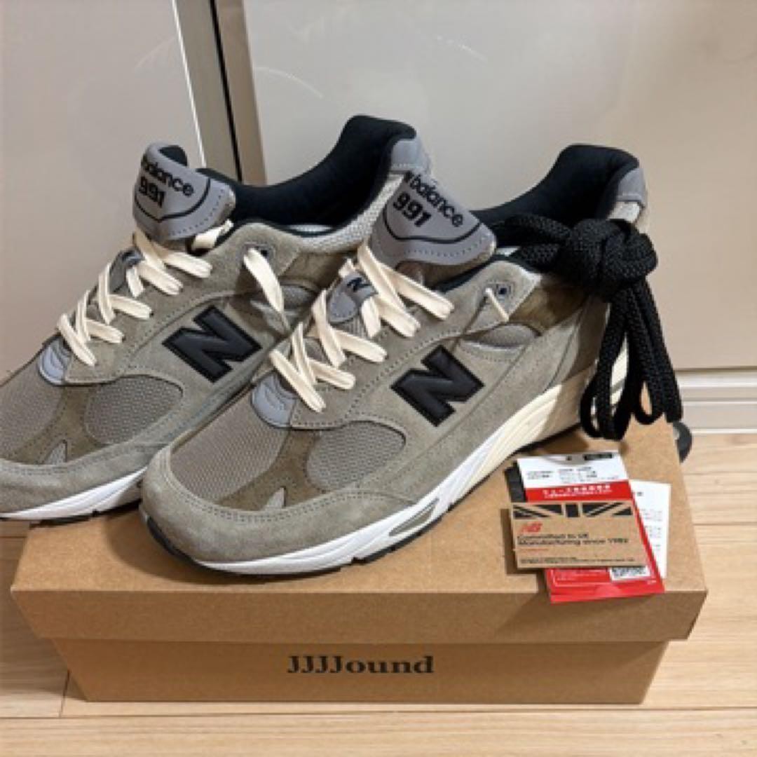Men 10.0US Jjjjoundbalance 991 Gray Sneakers