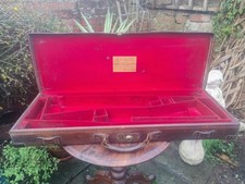 Antique 19thc Solid Leather