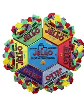 Boy Scouts Great Salt Lake Council 2013 National Jamboree JSP Jell-O Set Of 7.