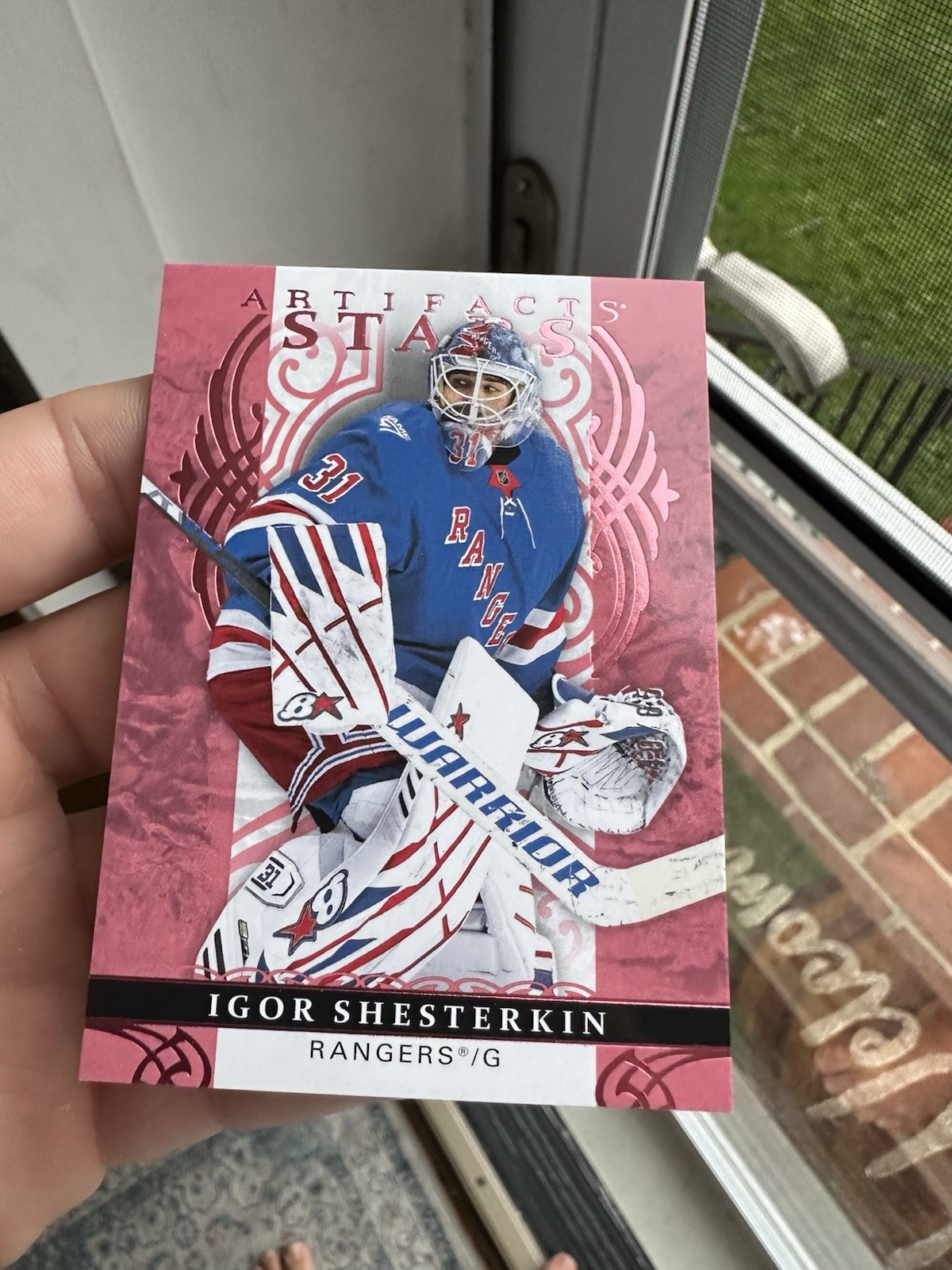 Igor Shesterkin 2026-2027 Artifact Upper Deck