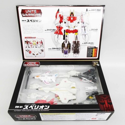 Transformers Unite Warriors UW01 Superion Action Figure Takara
