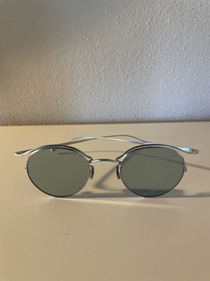 Eyevan 7285 Modell 180 812 - Titan Brille mit blauen 7285 Gläsern