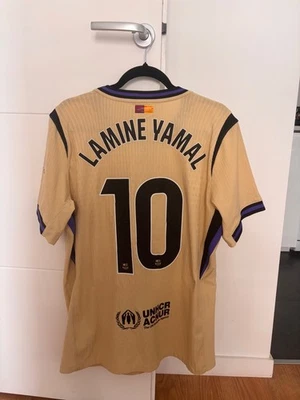 FC Barcelona Jersey Lamine Yamal #10 Player Version size L Nike - Photo 1/4