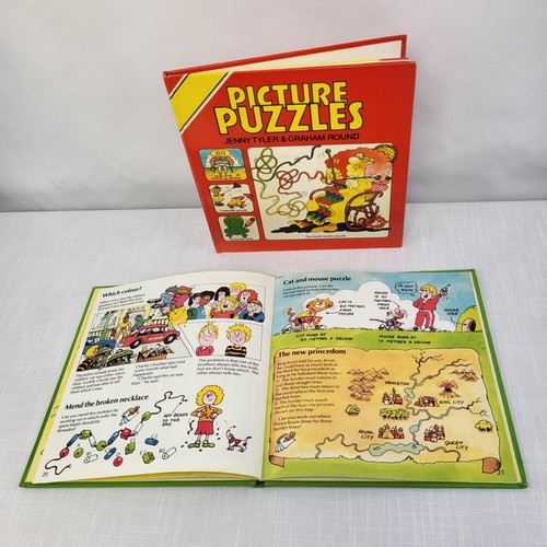 Usborne Brain Puzzles & Picture Puzzles 1980 Vintage Educational Book Bundle UK - Picture 13 of 14