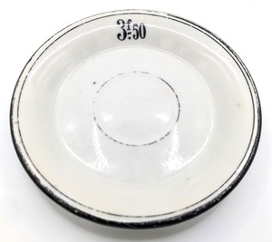 Antique French Cafe Absinthe Saucer Coaster Hotel Barware Tip Tray