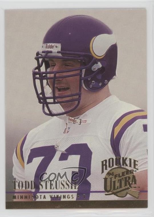1994 Fleer Ultra Rookie Todd Steussie #191 Rookie RC 0e2x