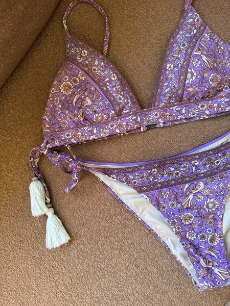 SPELL & THE GYPSY Gypset Bikini Set Women S-M Multi Floral Swim