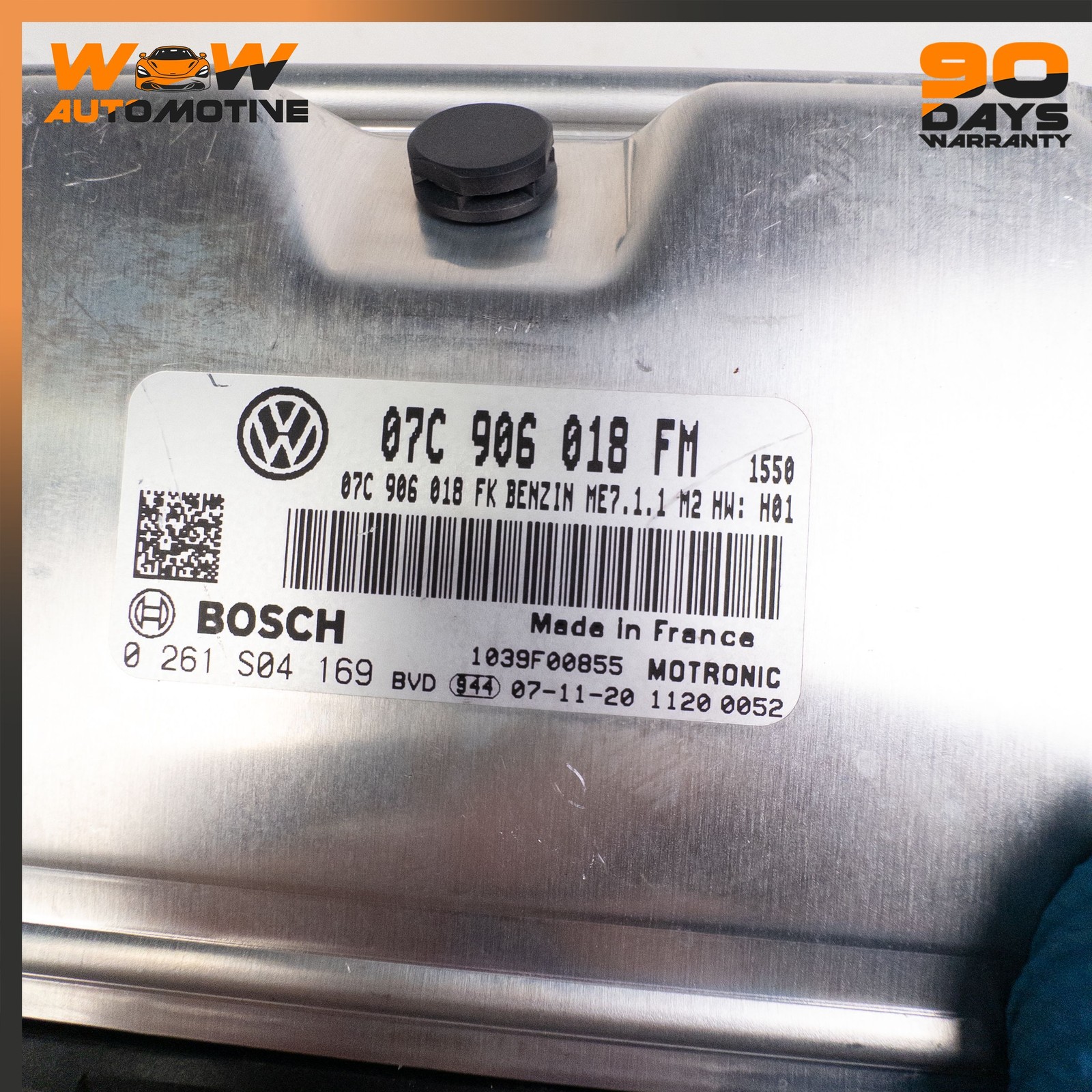 04-13 BENTLEY CONTINENTAL GTC FLYING SPUR 6.0L W12 ENGINE CONTROL UNIT ECU OEM  