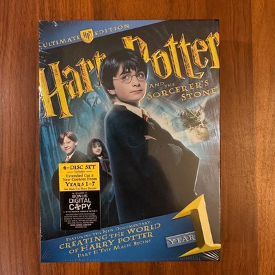 Harry Potter & the Sorcerer s Stone Year 1 Ultimate Edition 4 Disc Set, BNIB