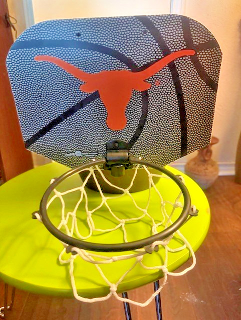 Texas Longhorns Wastebasket Hoops Game.