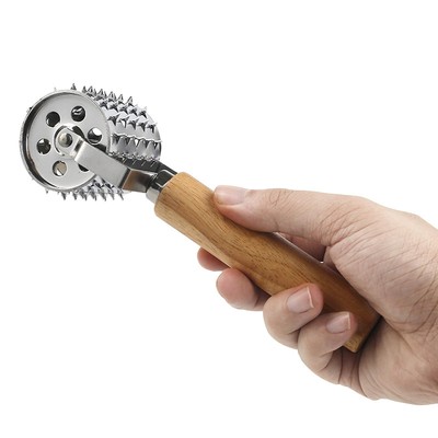 Edelstahl Fleischklopfer Roller Küchenhelfer zum Hühnerschneiden