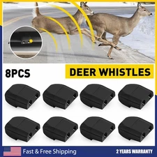 8Pcs Deer Deer Whistles for Warning Cars Whistle Motorcycles RV Trucks Universal