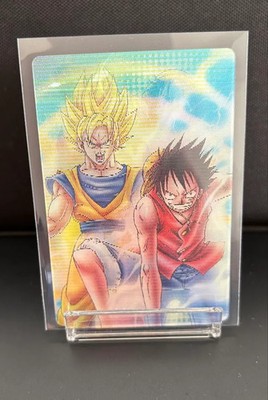 Jump 40th Anniversary Dragon Ball One Piece Collaboration Card
