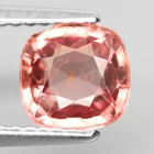 1.48ct.BEAUTIFUL COLOR OLD ROSE SPINEL NATURAL GEMSTONE CUSHION CUT RARE