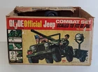 Y-301 VINTAGE 1965 HASBRO G.I. JOE OFFICIAL JEEP COMBAT SET IN ORIGINAL BOX!