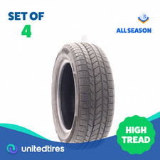 Set Of 4 Used 22560r17 Bridgestone Turanza Prestige Enliten 99h - 9.5-1032