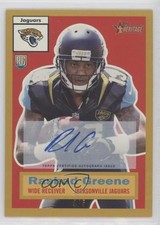 2015 Topps Heritage Gold Auto 4/5 Rashad Greene #24 Auto 0s3