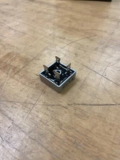 Envistia Mall Metal 4-Pin Bridge Rectifier, Silver - KBPC35A-10