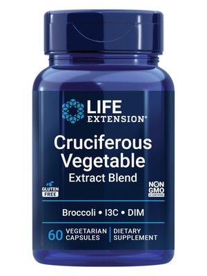 Life Extension Cruciferous Vegetable Extract Blend, Broccoli Extract, I3C, H...