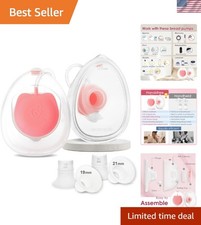 Portable Handsfree Breast Milk Collectors Compatible with Spectra Medela Pumps