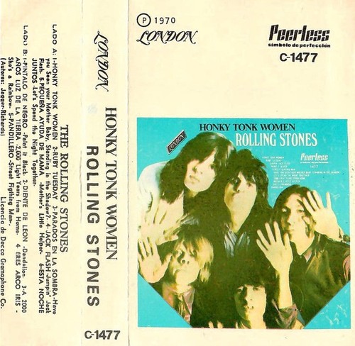 The Rolling Stones - Honky Tonk Women (Cass, Comp, Dol) (Very Good Plus (VG+)) - - Picture 2 of 5