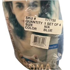 Set Of 4 cappachino Cups Blue 