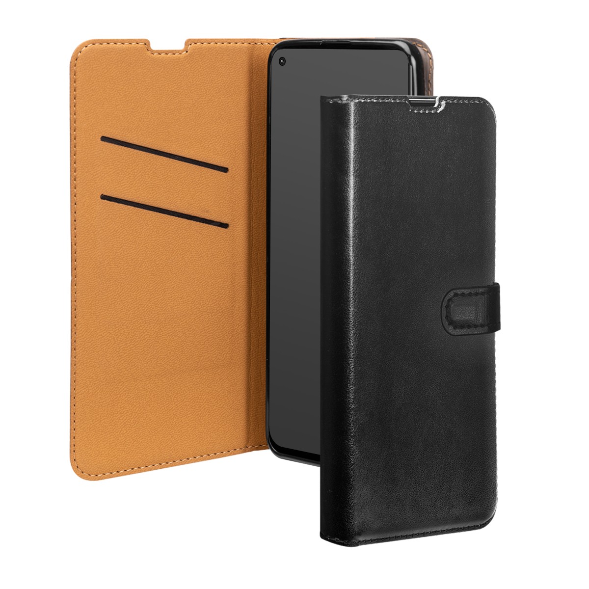 Housse Oppo Reno 6 BigBen anti-rayure avec support pour ne plus le tenir