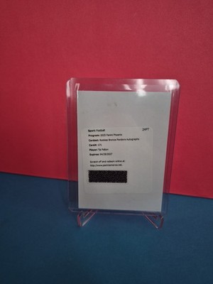 2025 Rookies Redemption Phenom Jersey Auto Pandora Bronze #27 Tai Felton /125