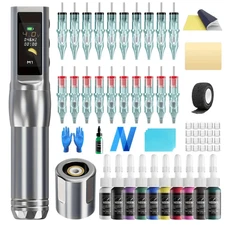 Neebol Eyebrow Tattoo Machine Kit Supply for Women Beauty Lightweight Tattoo